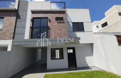 Sobrado com 3 dormitórios à venda, 132 m² por r$ 640.000,00 - parque da fonte - são josé dos pinhais/pr