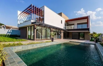 Casa com 4 suítes à venda, 545 m² por r$ 5.700.000 - campo comprido - curitiba/pr