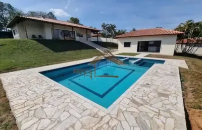 Chácara para venda em porto feliz, área rural, 4 dormitórios, 4 suítes