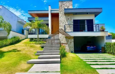 Casa em condomínio para venda em porangaba, ninho verde 1, 3 dormitórios, 3 suítes, 5 banheiros, 6 vagas