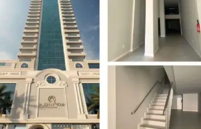 La belle tour- sala comercial terrea com pe direito duplo e mezanino.