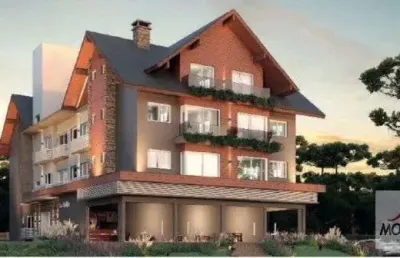Belissimo apartamento em gramado com dois dormitorios.