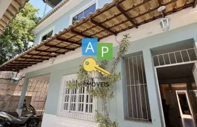 Casa para venda em duque de caxias, engenho do porto, 4 dormitórios, 1 suíte, 3 banheiros, 2 vagas