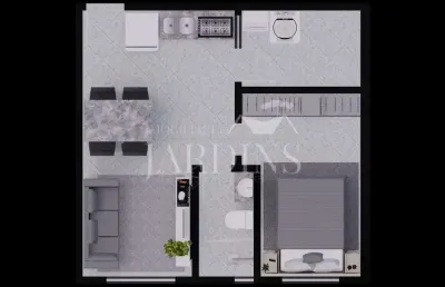 Apartamento em vila santa cecília, campina grande do sul/pr