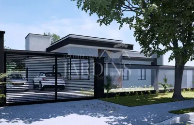 Casa térrea no  jardim paulista, campina grande do sul/pr