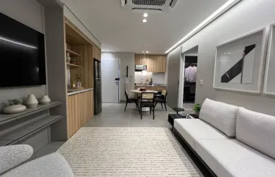 Apartamento 54m²   1 suíte no setor marista próximo ao parque areião