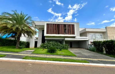 Sobrado alto padrão à venda no condomínio residencial jardins atenas