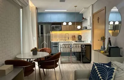 Apartamento a venda mobiliado com 56 m  - 2 dormitórios, torres de ozanam