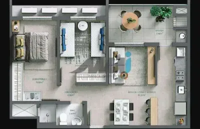 Apartamento com 2 quartos à venda na rua são vicente, 251, são vicente, itajaí por r$ 549.000