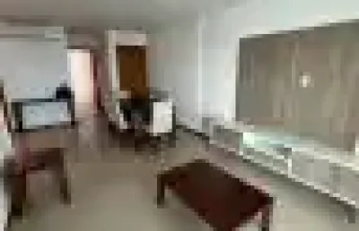 Sollar da villa, adrianópolis, semi-mobiliado, andar alto,  3 suítes,  varanda climatizada