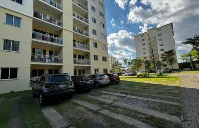 Cond vivendas rio negro, 76m2, com 1 suíte, andar alto, armários e climatizado com 2 vagas