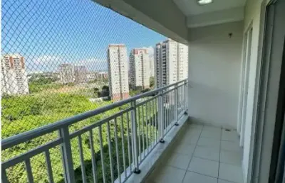 Cond.reserva das praias, ponta negra, 85m2,  3 quartos, 1 suíte, todos climatizados e com armários, 2 vagas