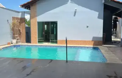 Dom pedro. cond. encontro das aguas. alugo casa com 4 suites, sala para 2 ambientes e 4 vagas.