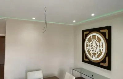 Cond. allegro.  vendo apto mobilaido  com 73m2, 3 quartos sendo 1 suite. sala para 2 ambietnes 1 vga