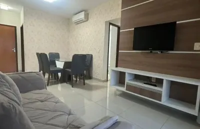 Cond weekend, 79m2, mobiliado , com 3 quartos sendo 1 suíte, andar alto