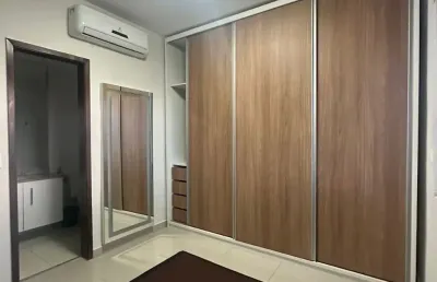 Cond weekend, 79m2, mobiliado , com 3 quartos sendo 1 suíte, andar alto