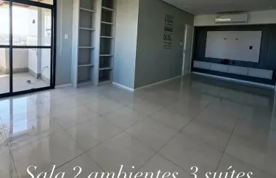 Altos da recife, 140m2, com 3 suítes climatizadas, 1 quarto de serviço , area de serviço, 2 vagas