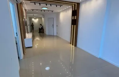 Cond vision, 157m2, 3 suítes, mobiliado, todo climatizado