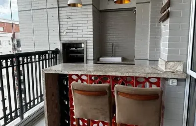 Reserva inglesa - london. apto semi mobiliado com 3 suites, sala para 2 ambientes e 2 vagas.