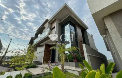 Casa com 3 quartos à venda, jardim carvalho - ponta grossa