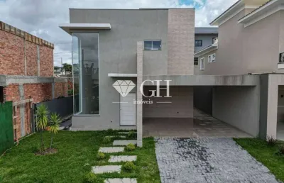 Casa com 3 dormitórios(1 suíte) à venda, 197 m² por r$ 950.000 -terras alphaville- jardim carvalho - ponta grossa/pr
