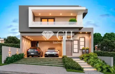 Casa com 4 suítes à venda, 286 m² por r$ 1.890.000 - vale dos vinhedos -colônia dona luiza - ponta grossa/pr