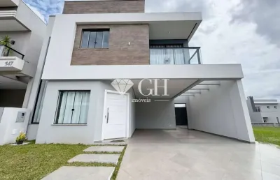 Casa com 3 quartos à venda na rua aderly turek, cará-cará, ponta grossa, 200 m2 por r$ 1.050.000