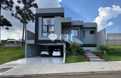 Casa em condomínio fechado com 3 quartos à venda na Rua Aderly Turek, Cará-cará, Ponta Grossa