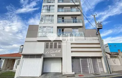 Apartamento com 3 dormitórios à venda, 75 m² por r$ 645.000 -ed. la rochelle-  orfãs - ponta grossa/pr