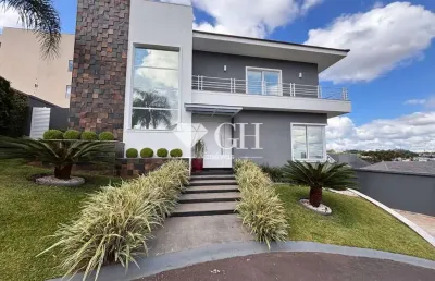 Casa com 4 quartos à venda na rua ódino moro, estrela, ponta grossa, 487 m2 por r$ 3.800.000