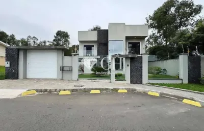 Sobrado com 3 quartos, jardim carvalho - ponta grossa