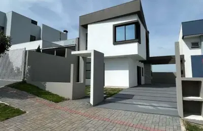 Sobrado novo a venda no bairro fraron- 02 suites - pato branco