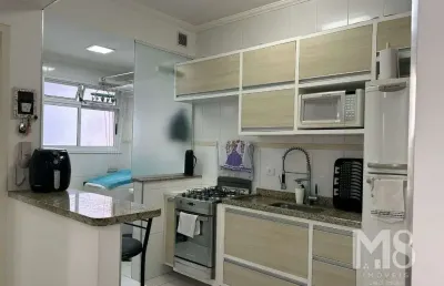 Apartamento com 2 dormitórios à venda, 58 m² por r$ 480.000 - loteamento mogilar - mogi das cruzes/sp