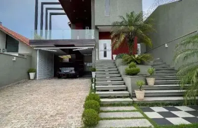 Casa com 3 dormitórios à venda, 270 m² por r$ 2.650.000,00 - real park - mogi das cruzes/sp