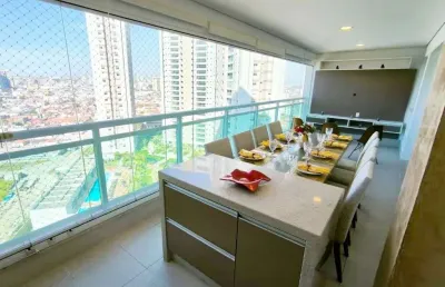 Apartamento com 3 dormitórios para alugar, 125 m² por r$ 9.200/mês - vila mogilar - mogi das cruzes/sp