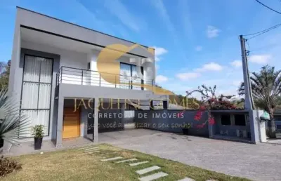 Casa em condomínio para venda em arujá, residencial arujá ville, 4 dormitórios, 4 suítes, 5 banheiros, 3 vagas