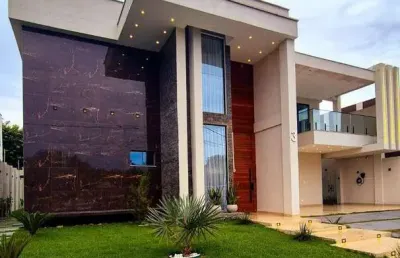 Excelente casa com 5 suítes à venda no cond. ponta negra ii, 495 m² por r$ 4.600.000 - ponta negra - manaus/am