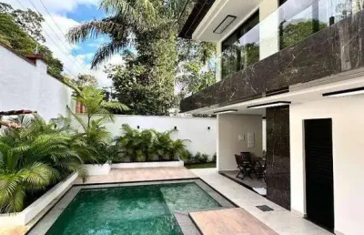 Linda casa com 4 suítes à venda no alphaville manaus 4, 314 m² por r$ 3.200.000 - ponta negra - manaus/am