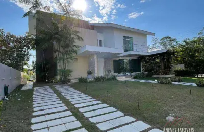 Casa com 4 suítes no cond. itapuranga iii, 457 m² - venda por r$ 3.500.000 - ponta negra - manaus/am