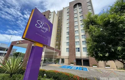 Flat com 1 suíte no sleep in, 25 m² - venda por r$ 160.000 ou aluguel por r$ 3.000/mês - japiim - manaus/am