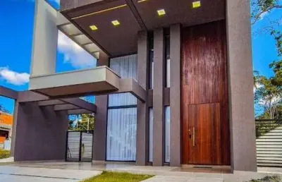 Casa com 4 suítes à venda no cond. alphaville 4, 297 m² por r$ 2.400.000 - ponta negra - manaus/am