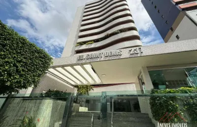Lindo apartamento à venda no condomínio do edifício saint denis, 221 m² por r$ 1.600.000 - nossa senhora das graças - manaus/am