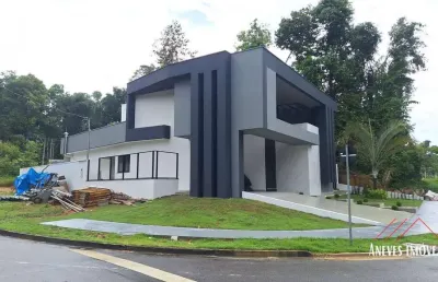 Linda casa à venda alphaville manaus 4, 230 m² por r$ 2.150.000 - ponta negra - manaus/am
