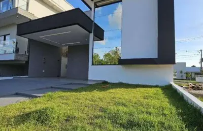 Casa com 3 dormitórios à venda no cond. vivenda das marinas, 160 m² por r$ 980.000 - ponta negra - manaus/am