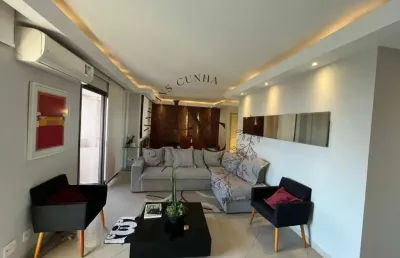 Apartamento à venda no brooklin - 147 m², 3 suítes, varanda gourmet, churrasqueira, 3 vagas