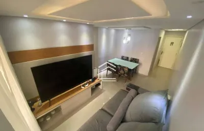 Apartamento com 2 dormitórios à venda, 67 m² por r$ 395.000,00 - cocaia - guarulhos/sp