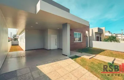 Casa com 3 dormitórios à venda, 141 m² por r$ 630.000,00 - bellatorres - passo de torres/sc
