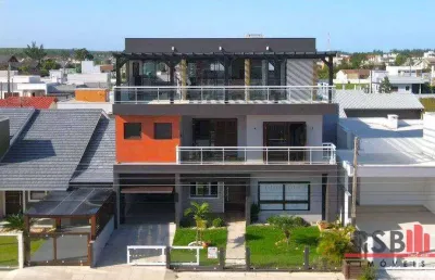 Casa com 4 dormitórios à venda, 500 m² por r$ 1.850.000,00 - bellatorres - passo de torres/sc