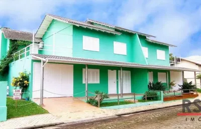 Casa com 3 dormitórios à venda, 172 m² por r$ 600.000,00 - bellatorres - passo de torres/sc