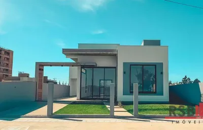 Casa com 3 dormitórios à venda, 107 m² por r$ 720.000,00 - bellatorres - passo de torres/sc